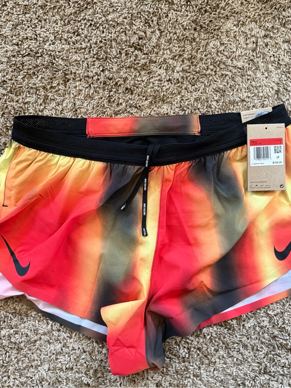 Nike Men's Dri-FIT ADV AeroSwift 2'' Brief-Lined Shorts